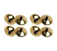 Wzxksoac 8 Piezas de Platillos de Dedo de Cobre, Platillos de Dedo Pequeños para Danza del Vientre, Platillos de Dedo para Equipos Musicales