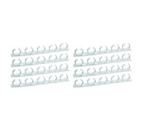 Wzxksoac 8 Piezas Estante para Tarros de Cocina,Soporte para de Condimento Adhesivo Montado En Pared, para Puerta de Gabinete,Gancho para Colgar