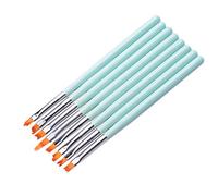 Wzxksoac 8 Uds., Pincel para UñAs, BolíGrafo, Juego de Pinceles de Pintura con Degradado, Gel UV, BolíGrafo de Dibujo de Flores, Herramienta de Manicura para Manicura