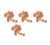 Wzxksoac 80 Unids Saxofón Tapetes de Corcho Trompeta Corneta Clave de Agua Valor Escupir Corchos para Instrumentos de Latón Piezas de Reparación Accesorios 80 Unids (Marrón)