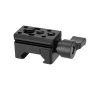 Wzxksoac Abrazadera de Liberación Rápida con Rosca de 1/4 Pulgadas y 3/8 Pulgadas para Zapata Fría, Accesorios de Expansión para Jaula de Cámara.