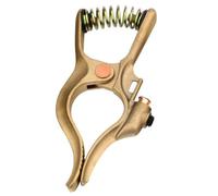 Wzxksoac Abrazadera de Tipo T de Alta Resistencia de 500 A, de Cobre, con Resorte para MáQuina de Soldar.