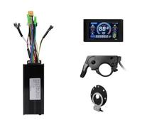 Wzxksoac Accesorios de ModificacióN de BateríA de Litio Instrumento de Pantalla A Color S966, Conjunto de Controlador de Sinusoidal de 3 Modos 30A
