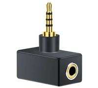 Wzxksoac Adaptador Audiófilo de 2,5 mm Macho A 3,5 mm Hembra. Convertidores de Audio.