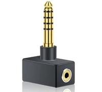 Wzxksoac Adaptador Audiófilo de 4,4 mm Macho A 2,5 mm Hembra. Convertidores de Audio.