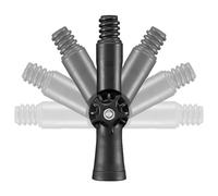 Wzxksoac Adaptador de ÁNgulo Giratorio para Postes de ExtensióN Roscados. Accesorios para Adaptadores de Postes de ExtensióN Roscados.