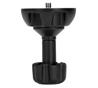 Wzxksoac Adaptador de Bola A Tazón de 75 mm con Tornillos de 1/4 Pulgadas y 3/8 Pulgadas para Trípode de Cabezal Fluido, Plataforma DSLR, Trípode de Cámara y Tazón.