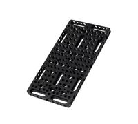 Wzxksoac Adaptador de Liberación Rápida Tipo Placa de Queso para Jaula de Cámara. Compatible con Roscas de 1/4" y 3/8".