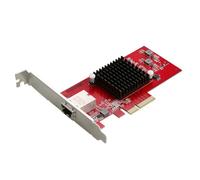 Wzxksoac Adaptador de Red Ethernet de 10 GB, Tarjeta de Red de Fibra Óptica PCI-e RJ45, Chip AQC107, Tarjeta Ethernet para Servidor de 2,5 G/5 G/10 G.