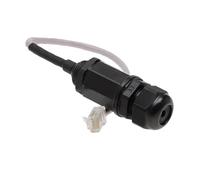 Wzxksoac Adaptador LAN Ethernet M22, Conector RJ45 Impermeable, Cable de Red de 25 cm, Protección IP67, Conector DHL.