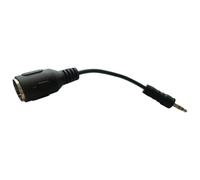 Wzxksoac Adaptador Midi Tipo A A 3,5 mm (2 Unidades), Conector Midi Hembra de 5.9 Pulgadas A Conector TRS Macho de 3,5 Mm, Convertidor de Audio para Teclados y Sintetizadores.