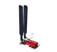 Wzxksoac Adaptador PCI-e WiFi 7 QCNCM865 de 9256 Mbps, BT5.4, Tribanda, 2,4 G/5 G/6 GHz, para Escritorio, Compatible con 10/11.