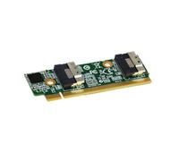 Wzxksoac Adaptadores de Tarjeta de Extensión de Alta Velocidad PCle 4.0 16 X A SFF-8654. Tarjeta Adaptadora SFF-8654 para Servidor de Computadora 1U.