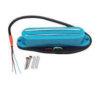 Wzxksoac Adecuado para Pastillas de Guitarra Eléctrica, Humbuckers de Guitarra Eléctrica de Seis Cuerdas y Pastillas de Hoja de Doble Riel, Azul