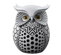 Wzxksoac Adorno de Búho, Estatua de Resina, Animal, para Mueble de TV, Estantería de Porche, Decoración de Oficina en el Hogar, Decoración de Entrada de Mesa