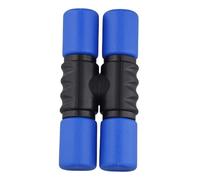 Wzxksoac Agitador Portátil de Doble, con Forma de Tambor, para Acompañamiento Rítmico, Ideal para Estudio, Banda y Bateristas, Color Azul.