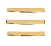 Wzxksoac Almohada de Guitarra FolklóRica de LatóN Almohadas Inferiores 72/74/76 Mm Dorado para Accesorios de Guitarras AcúSticas de 6 Cuerdas