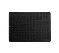 Wzxksoac Almohadilla Protectora de Silicona para Estufa, Cubierta Protectora para Horno, Almohadilla de Drenaje, Almohadilla Aislante de Silicona Fácil de Limpiar, Color Negro