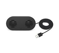 Wzxksoac Altavoz USB para Computadora de Escritorio, Portátil, Barra de Sonido para Computadora Pequeña, Minialtavoz USB, Altavoz Estéreo Doble.