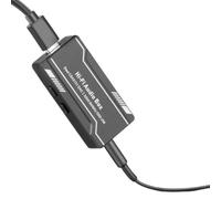 Wzxksoac Amplificador de Auriculares con Decodificación Sin Pérdida de Pequeña, Decodificador de Audio Portátil HiFi Balanceado.