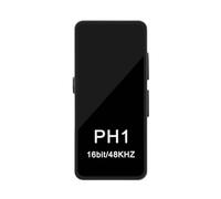 Wzxksoac Amplificador de Auriculares PH1 Decodificador de Audio Portátil HiFi Balanceado Sin Pérdida de Pequeña.