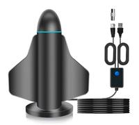 Wzxksoac Antena de TV HD 4K TV Digital de Alta Definición Antena de TV HD de Terrestre Universal Digital para Interiores y Exteriores
