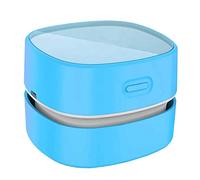 Wzxksoac Aspiradora de Escritorio Mini Barredora de Polvo de Mesa para Limpiar Pelos Migas Teclado de Computadora de Regalos para NiñOs B