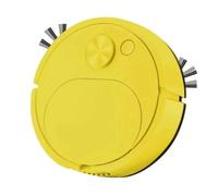 Wzxksoac Aspiradoras AutomáTicas Carga USB Mini MáQuina de Limpieza Robot de Barrido Inteligente Aspiradoras,Amarillo