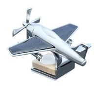 Wzxksoac AvióN Giratorio con EnergíA Solar DecoracióN de Aviones de Escritorio DecoracióN de Interiores DecoracióN de AutomóViles Regalo de CumpleañOs para NiñOs,B