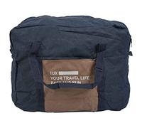 Wzxksoac Azul Bolsa de CosméTico a Prueba de Agua para Hombre Bolsa de Nylon de Gran Capacidad para Mujer Bolsa de Viaje Plegable Organizador de Embalaje de Equipaje de Mano