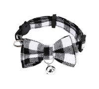 Wzxksoac B-Cute Collar para Gatos Collares para Perros y Cachorros Pequeños Collar con Lazo para Gatitos Collar con Lazo y Campana para Perros y Gatos