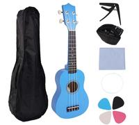 Wzxksoac B Mini Ukelele de 21 Pulgadas, Básico para Principiantes, Guitarra Pequeña de Cuatro Cuerdas, Instrumento Musical para Niños