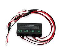 Wzxksoac Balanceador de Batería HC02 para Baterías de 12/24/36/48 V, Balanceador de Voltaje con Interruptor Táctil Eléctrico, Controlador Activo de Plomo-Ácido 4S.
