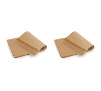 Wzxksoac Bandeja para Hornear de Papel de Aceite de Silicona de 400 Piezas, Papel Antiadherente para Hornear, Adecuado para Hornear, Freidora de Aire, Pasteles, Galletas, Etc.