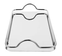 Wzxksoac Bandejas de Comida Bandeja para Comer Bandeja para Servir con Asas para Exhibición de Joyas Bandeja para Servir Bandeja Decorativa Bandejas para Servir de Tocador