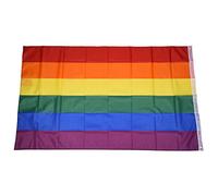 Wzxksoac Bandera del Iris del Orgullo Gay 5'x3 '