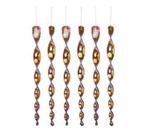Wzxksoac Barra de Sobresalto para Reflejos Repelente de Pájaros de 30 cm Color Café - Control Giratorio - Mantenga Alejados A los Pájaros