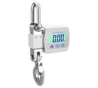 Wzxksoac Báscula de Grúa de 0,05 A 500 Kg con Función de Cambio de Unidad, Báscula de Gancho Electrónica de Alta Precisión, Multiusos, Portátil, Industrial.