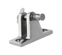 Wzxksoac Bisagra de Cubierta de Acero Inoxidable 316 con Pasador Extraíble de 60°, Accesorio para Bimini Marino, Accesorios para Embarcaciones, Herrajes Marinos.