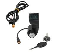 Wzxksoac Bloqueo de Interruptor con Pantalla Digital para Patinete Eléctrico de 10 Pulgadas, Seguro, Resistente Al Agua, para Reemplazo.