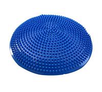 Wzxksoac Bolas de Yoga CojíN de Masaje CojíN de Equilibrio Inflable Disco Estera Fitness Ejercicio Entrenamiento Bola RehabilitacióN Pad Azul