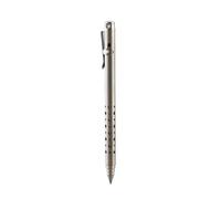 Wzxksoac Bolígrafo de Aleación de Titanio, Bolígrafo Portátil para Firmas Comerciales, Bolígrafo Portátil de Viaje de Metal Neutro, Papelería de Oficina.