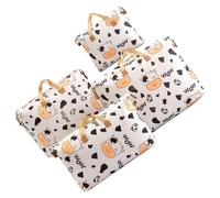 Wzxksoac Bolsa de Almacenamiento de Gran Capacidad de 4 Piezas con Asa, Organizador de Bolsa de Almacenamiento de Ropa con Asa, Organizador de Armario Plegable