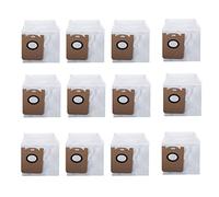 Wzxksoac Bolsa de Basura de Repuesto de 12 Piezas para Aspiradora V980 MAX / V980 Plus, Accesorios, Bolsa para Polvo, Bolsa de Papel