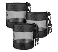 Wzxksoac Bolsa de para Pelotas de Golf (3 Unidades) con Cordón Ajustable.