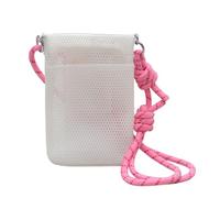 Wzxksoac Bolsa de Suave de Color Liso para Guardar el Móvil, Bolso de Hombro para Adolescentes, Color