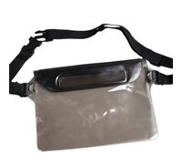 Wzxksoac Bolsa Negra Impermeable para Teléfono Móvil, Bandolera, Natación, Impermeable, Sello de Deriva Al Aire Libre