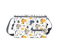Wzxksoac Bolsa Organizadora para Cochecito de de Gran Capacidad, Bolsa para Pañales, Gancho para Carro de, Bolsa de Almacenamiento para Enfermería, Bolsa para Cochecito,