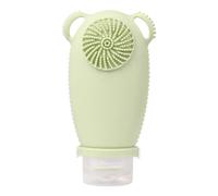Wzxksoac Botella Recargable de Viaje de Silicona, Cepillo de Limpieza, de Champú Portátiles, Loción, Contenedor de Cosméticos H