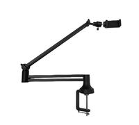 Wzxksoac Brazo de Micrófono Ajustable con Gestión de Cables. Soporte para Micrófono para Juegos.